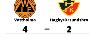 Hagby/Örsundsbro föll mot Vattholma