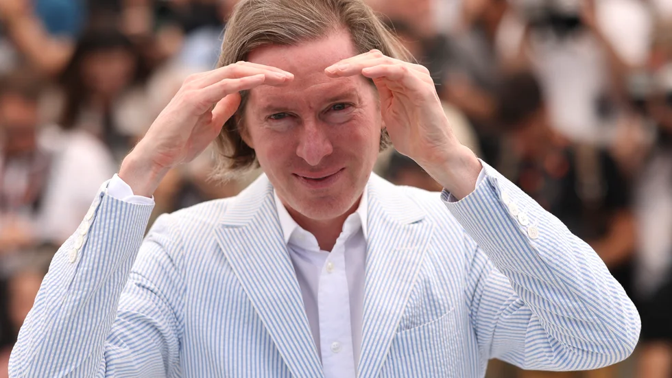 Wes Anderson är på plats på filmfestivalen i Cannes med tävlingsfilmen "Asteroid city".