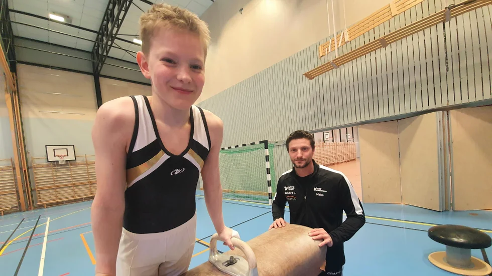 Aleksandr Shevchuk och pappa Maks Shevchuk.