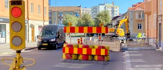 Gata grävs upp – trafiken påverkas i sex veckor