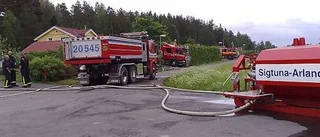 Skogsbrand i Sigtuna under kontroll