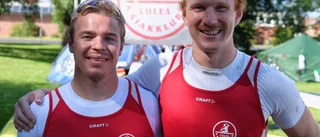 Duon plockade första medaljen på distansen