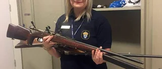 Många vapen inlämnade i Piteå älvdal