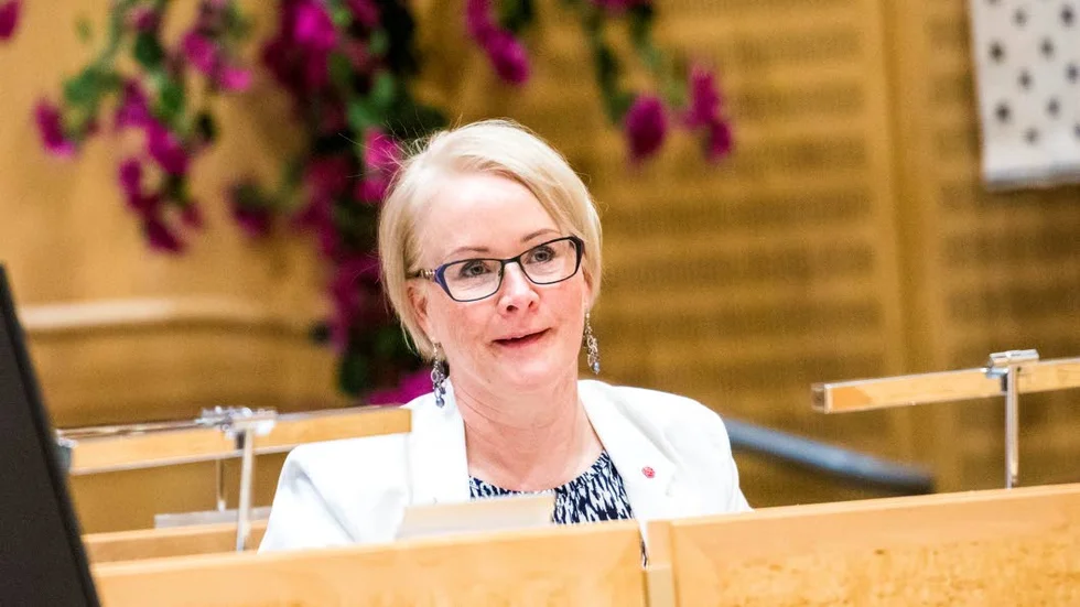 Norrtågs styrelsen lämnade ett besked i april. Tre nya tåg sätts in i Norrland. Maria Stenberg (S) är styrelseledamot och avgående regionråd.
