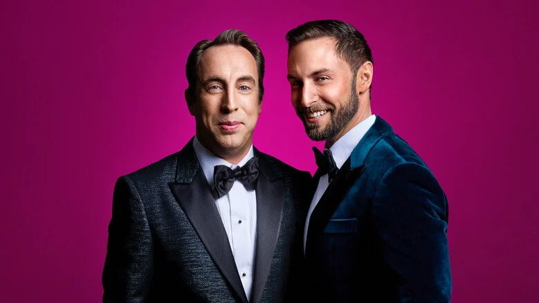 Per Andersson och Måns Zelmerlöw ger sig ut på julturné i november. Pressbild.