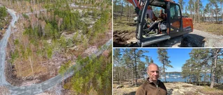 Han säljer över 30 tomter att bygga på – alldeles vid vattnet