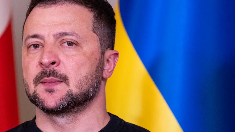 Ukrainas president Volodymyr Zelenskyj. Arkivbild.