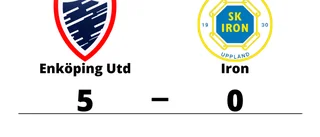 Storseger för Enköping Utd hemma mot Iron
