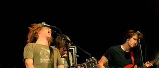 Okända band visade upp sig