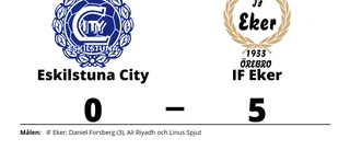 Eskilstuna City utklassat av IF Eker hemma