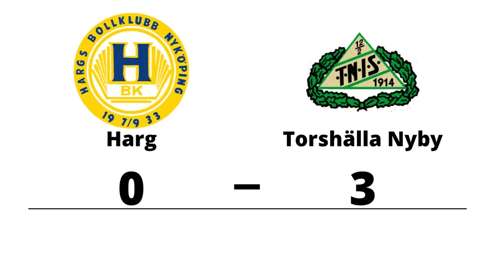 Hargs BK förlorade mot Torshälla Nyby IS