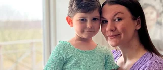 Alva, 4 år,  ska bli frisk från sin leukemi