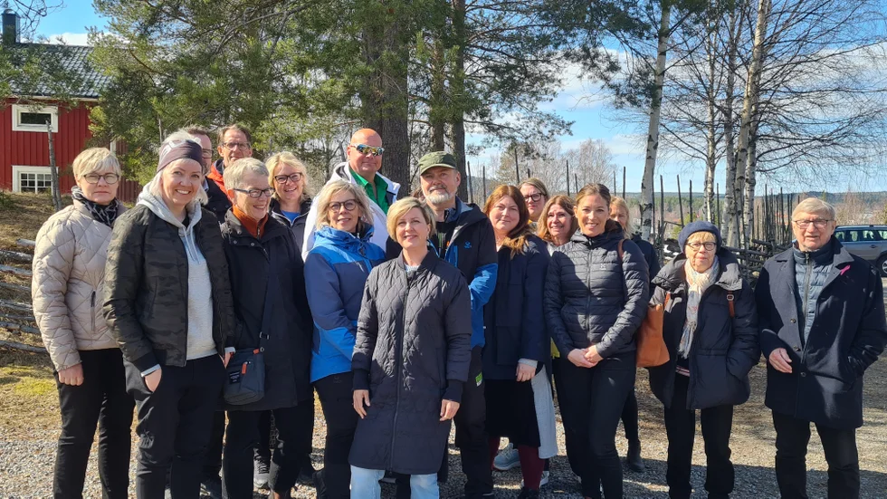 Ett tjugotal politiker, företagare och anställda vid Piteå kommun deltog på inspirationsresan till några av kommunens byar.