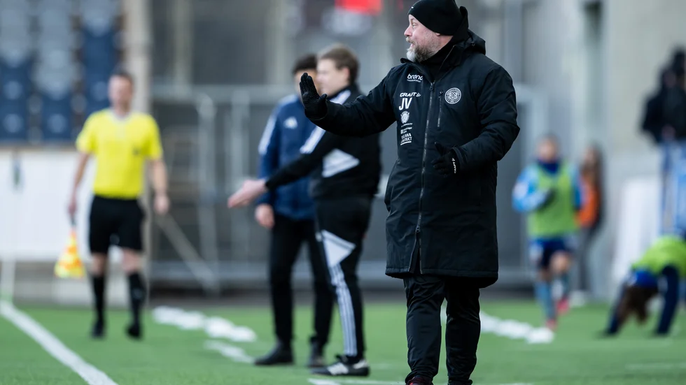  Jonas Valfridsson under torsdagens match mellan IK Uppsala och Djurgården.