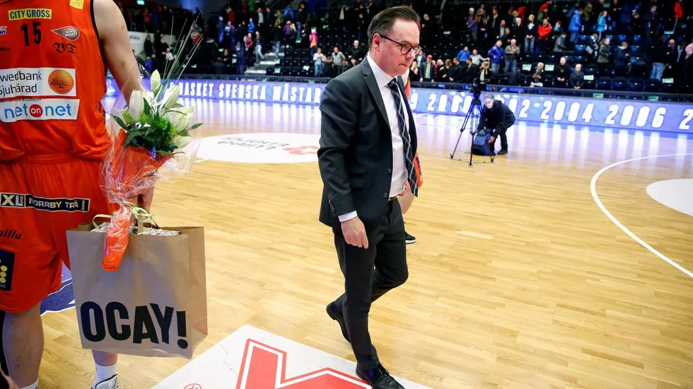 Klubbdirektören. Lars Mosesson, BC Luleås klubbdirektör, har varit med om klubbens långa resa.