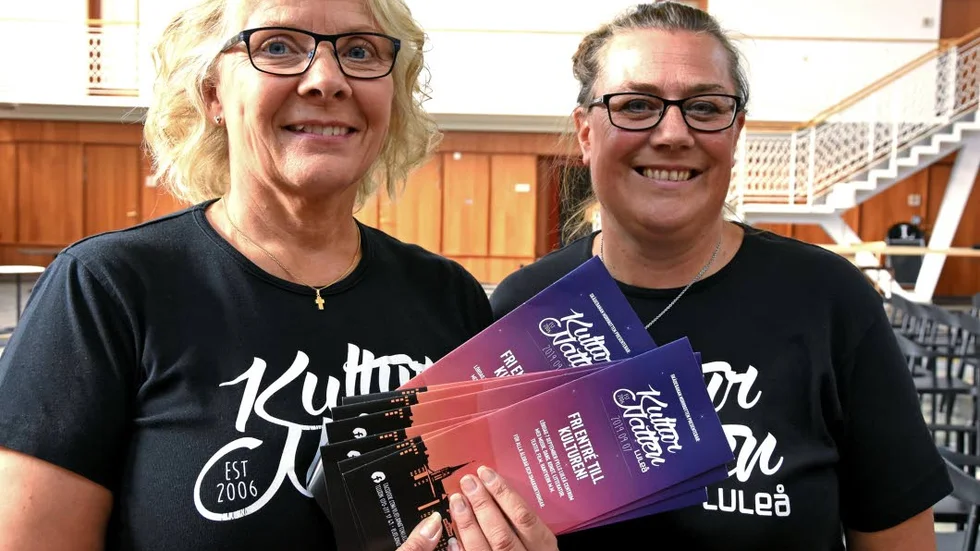 40 scener och tusen medverkande. Det är vad Kulturnatten 2019, Skådebanan och Eva Plumppu och Åsa Bäcklin erbjuder i år.