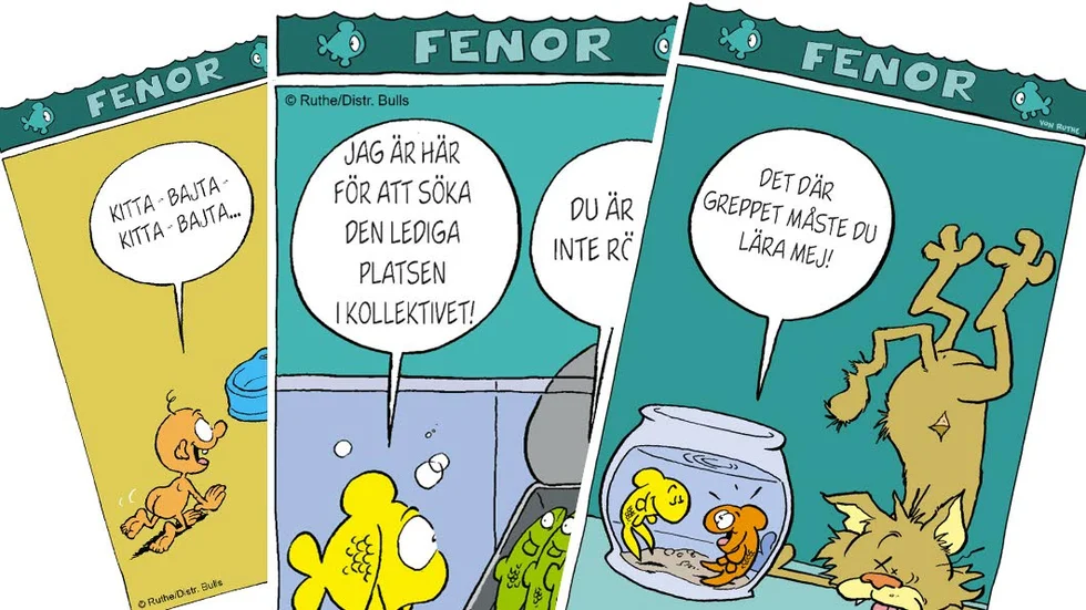 NSD:s nya serie kommer att bli Fenor, som handlar om livet i ett akvarium.