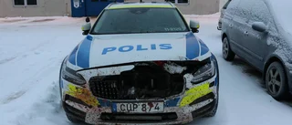 Polisen krockade med ren