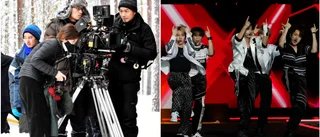 K-popstjärnorna spelar in musikvideo – i Norrbotten