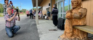 Hyllningsstaty till Tåg-Kurt invigd  