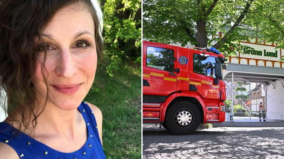 Lena Bäckström åkte karusellen en timme innan olyckan.