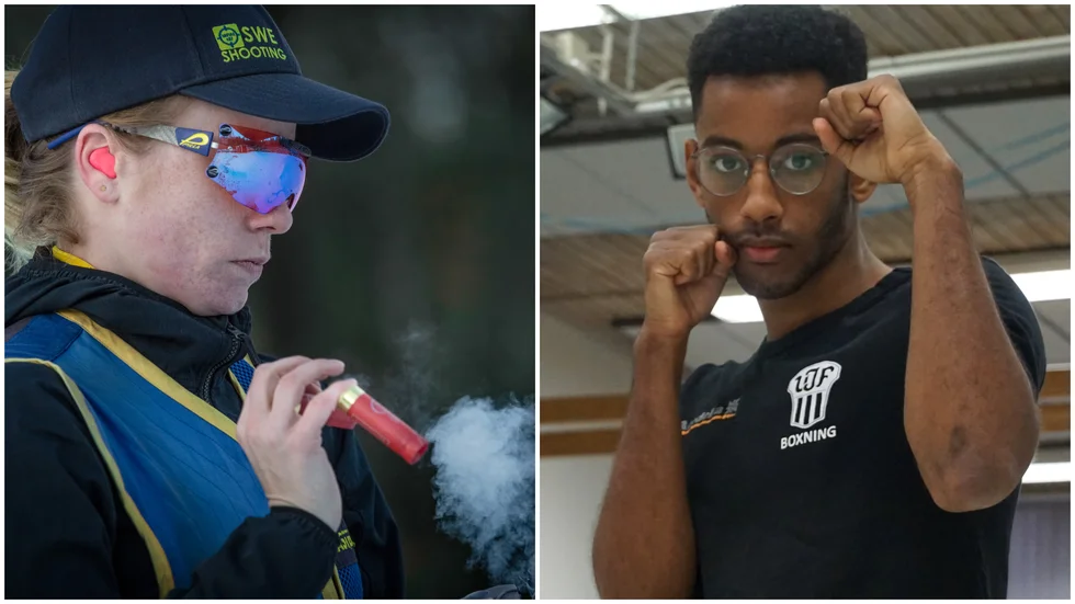 Victoria Larsson och Nebil Ibrahim är två av Uppsalas aktiva som tävlar i europeiska spelen.