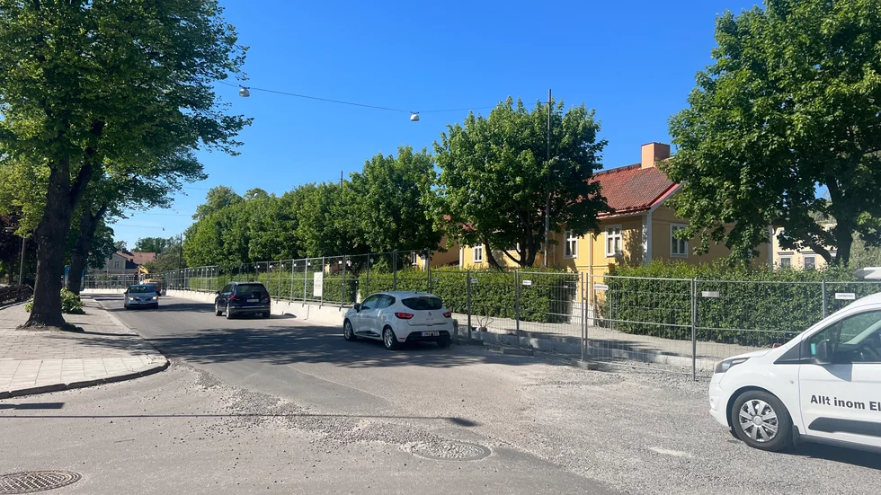 Hamngatan stängs av från onsdag.