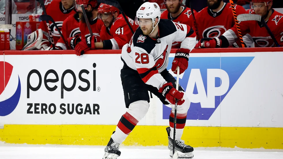 Damon Severson. Arkivbild.