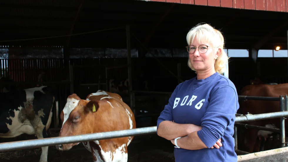 Karin Löwenborg på Odensviholm har satsat på bevattning efter sommaren 2018 och borrat ytterligare en brunn.