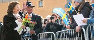 Så såg det ut när kungaparet besökte Uppsala