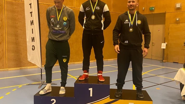 Dennis Brandström vann dubbla guld. 
