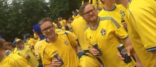 "Vi möttes av en gul-blå vägg"