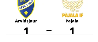 Oavgjort möte mellan Arvidsjaur och Pajala