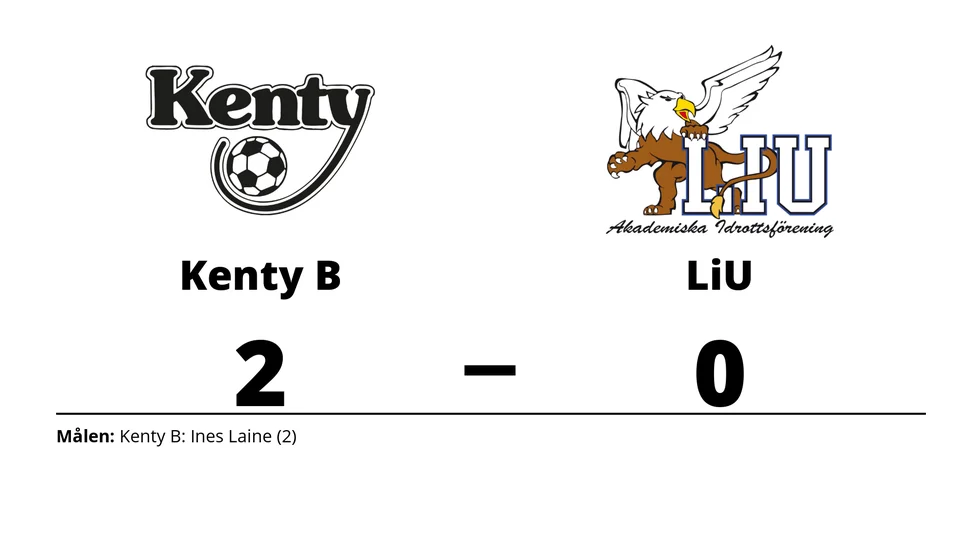 BK Kenty B vann mot LiU AIF FK