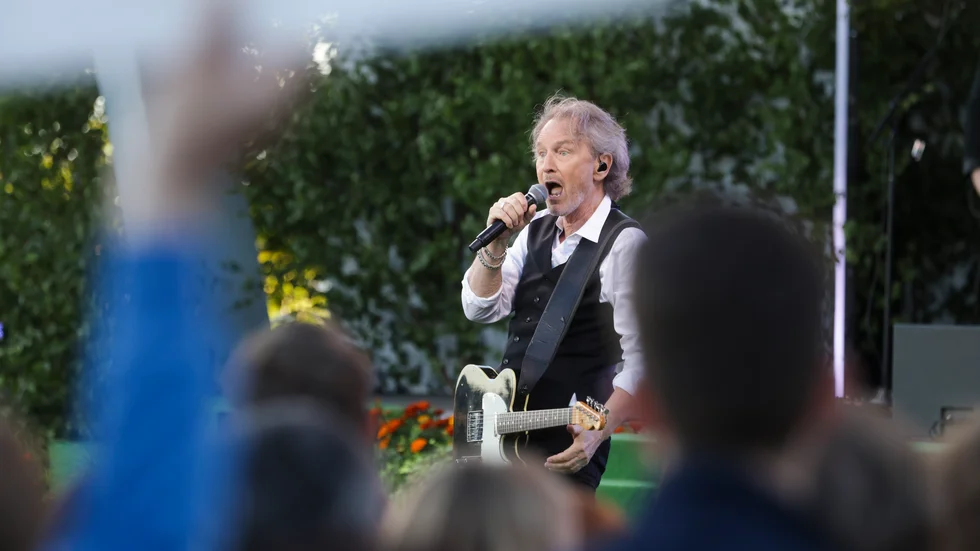 Tomas Ledin i "Allsång på Skansen". Arkivbild.