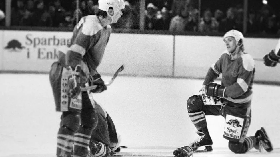 ESK föll mot Vita Hästen i kvalspelet 1980.