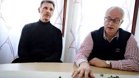 Biträdande verksamhetschef, Kenth Petersson och chefsöverläkaren Svante Bäck har märkt att allt fler unga söker sig till psykakuten i Västervik. Foto: Sara Winsnes