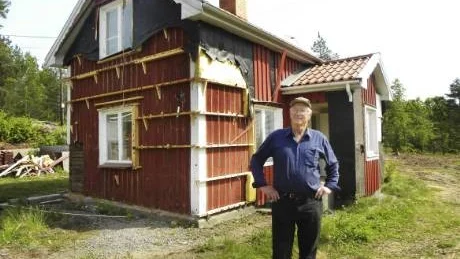 Smeden Gösta Nilsson har fört en hård kamp mot Vägverket som i nästa vecka river torpet Jansbo.