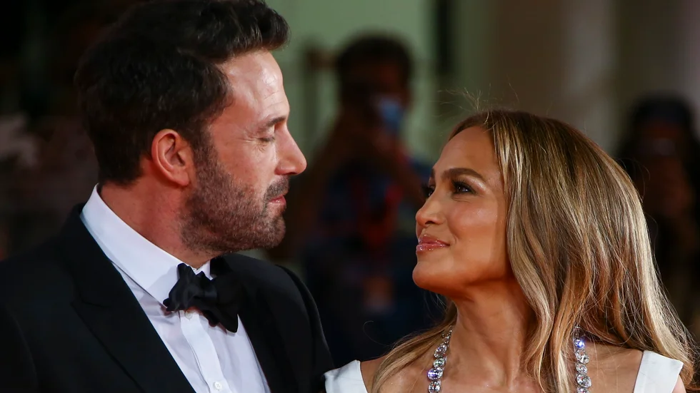 Ben Affleck och Jennifer Lopez. Arkivbild.
