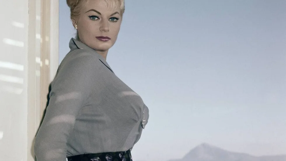 Filmstjärna. Anita Ekberg avlider i januari.