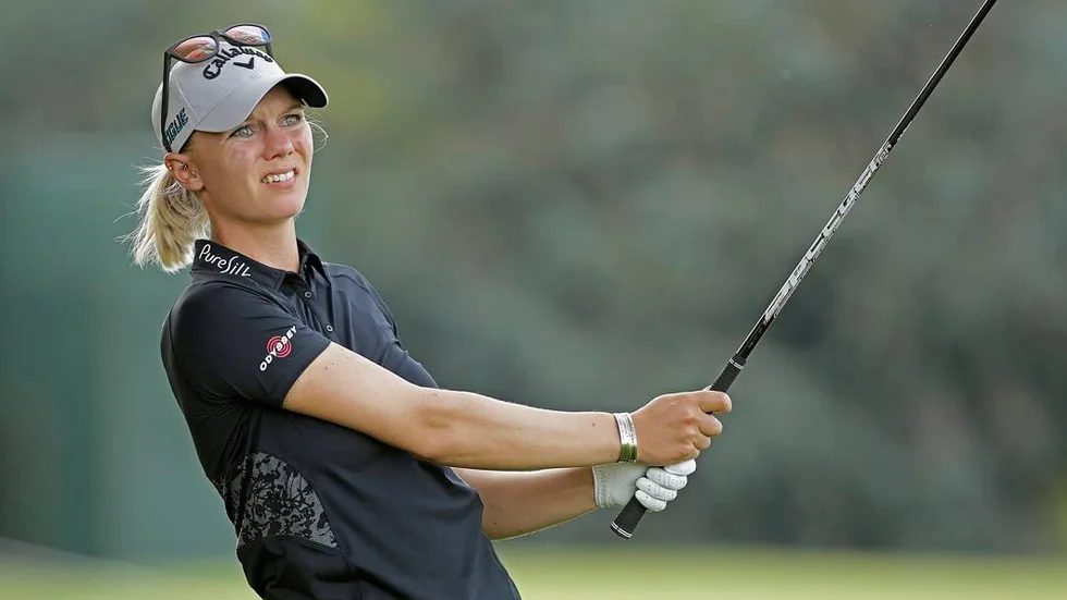 Madelene Sagström har inte fått spelet att stämma under Evian Championship.
