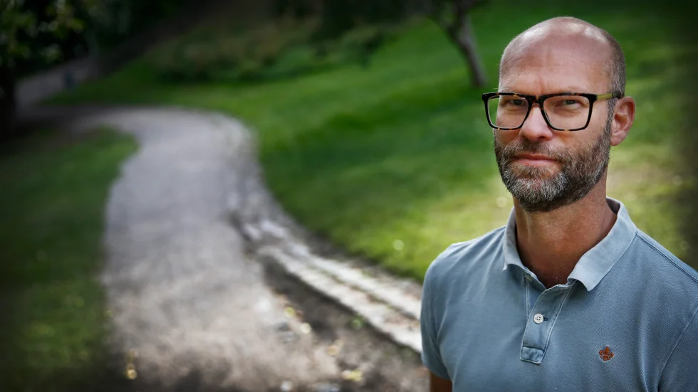 Christian Widlund (C), oppositionsråd i Norrköpings kommun. Han ser närvårdsplatser i Östra Husby som angeläget att få till.
