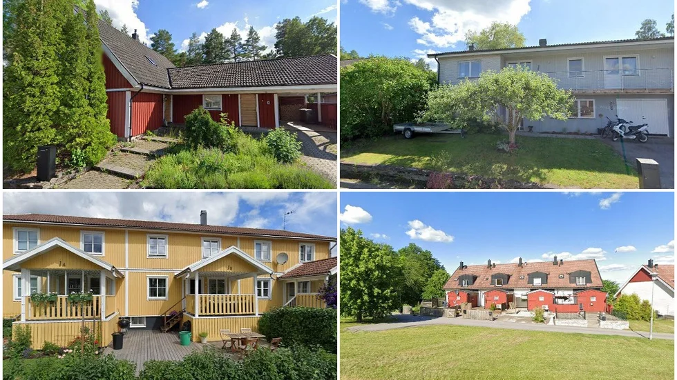 Oxelgatan 20, Näktergalsstigen 8, Bielkegatan 1B och Tornvägen 26