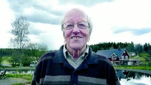 Kalle Stropps pappa. Tusenkonstnären Thomas Funck, numera bosatt i Hallingeberg, har gjort massor av framträdanden, teaterföreställningar, sagor, TV-program och inspelningar. Ändå är det för Kalle Stropp och Grodan Boll som han är verkligt känd för den breda allmänheten. Foto: HANS BRANDIN