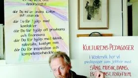Initiativtagare. Anders Johansson från Teaterskeppet är en av initiativtagarna till projektet KulturResursCentrum som ska samordna och stödja lokal kultur.FOTO: ANDERS LILJEGREN