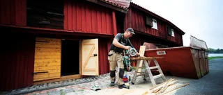 Renovering av bodarna snart klar