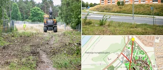 Första vägbygget igång på nya Visborgsområdet • Här ska leden gå • ”Vill visa att det händer något”