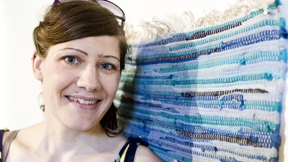 Konstnären Helga Steppan.