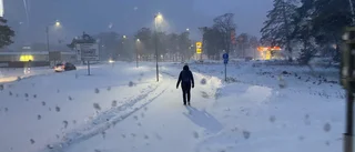 Gul varning från SMHI och ännu mer snö – här är dagens väder