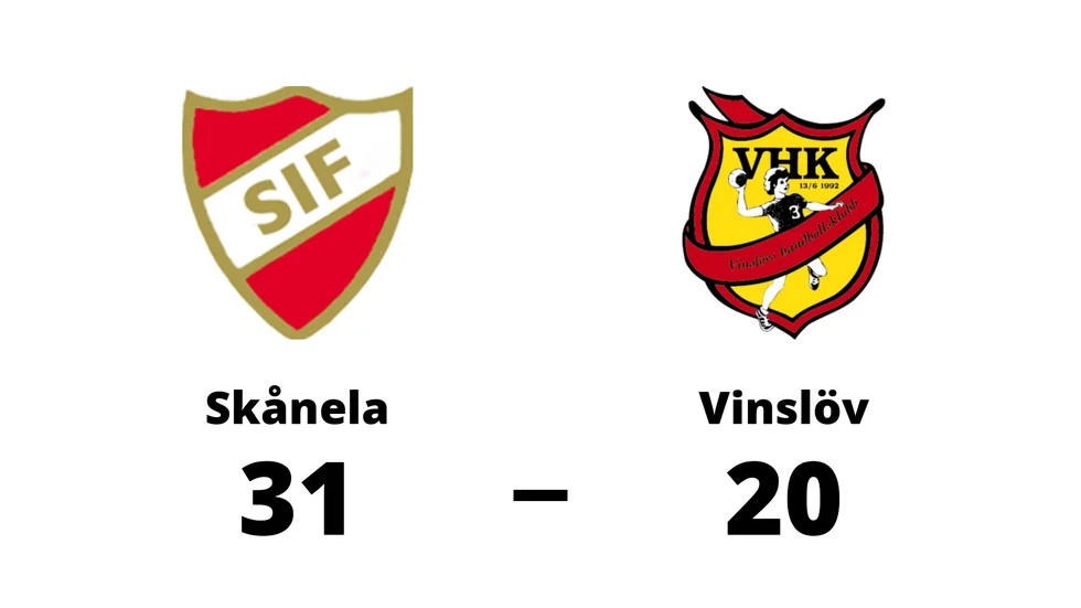 Skånela IF vann mot Vinslövs HK